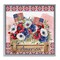 Stupell Industries Patriotic Poppies Bouquet Framed Giclee, design by Nicole DeCamp